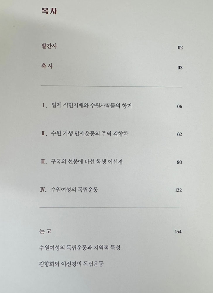 수원 여성의 독립운동 / 수원박물관 / 2019년 / 183페이지